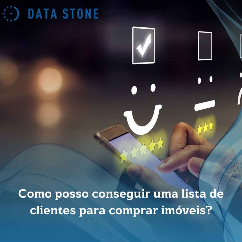 Como posso conseguir uma lista de clientes para comprar imóveis