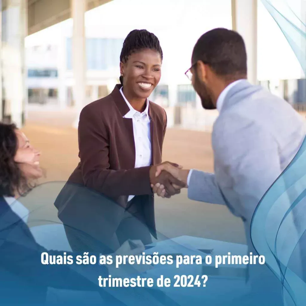 Quais são as previsões para o primeiro trimestre de 2024?