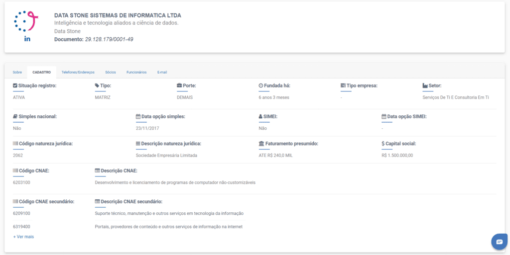 Qual a melhor empresa que realiza prospecção
