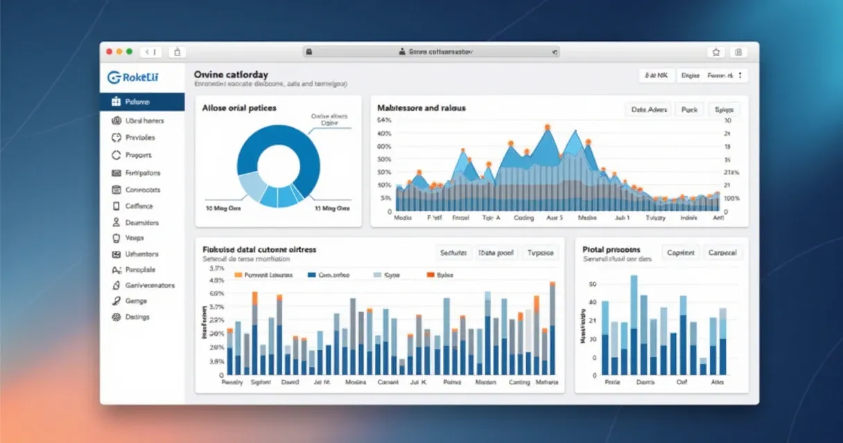 Plataforma de enriquecimento de dados mostrando interface amigável e filtros. 