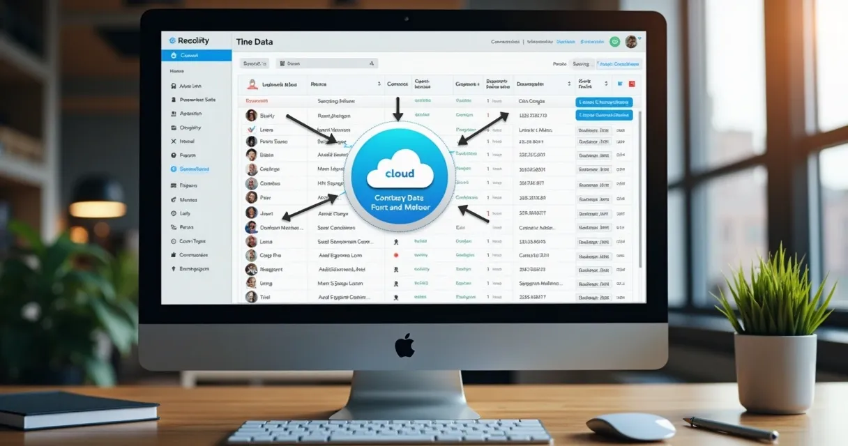 Enriquecimento de dados sendo integrado ao CRM 