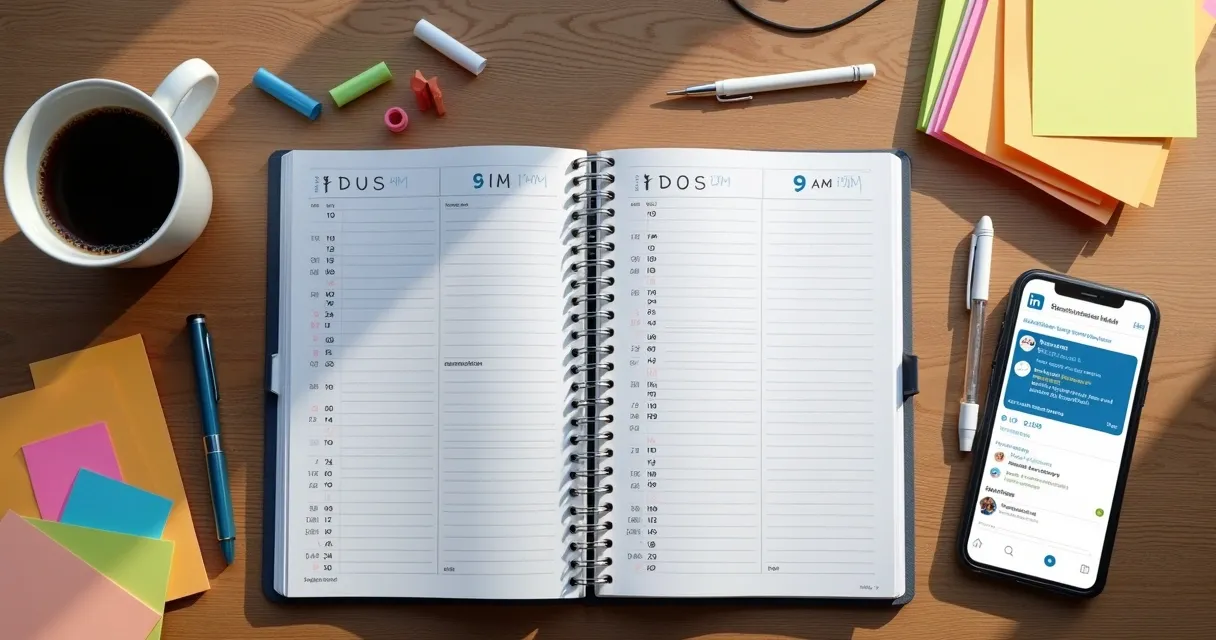 Agenda aberta marcando horário das 9h às 11h 