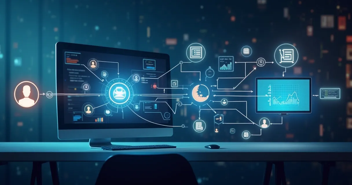 Integração automatizada de dados entre sistemas por API 