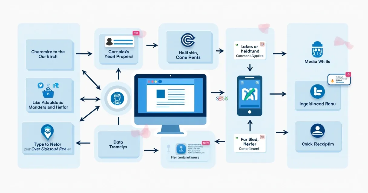 Esquema visual de automação que captura engajamento do LinkedIn 