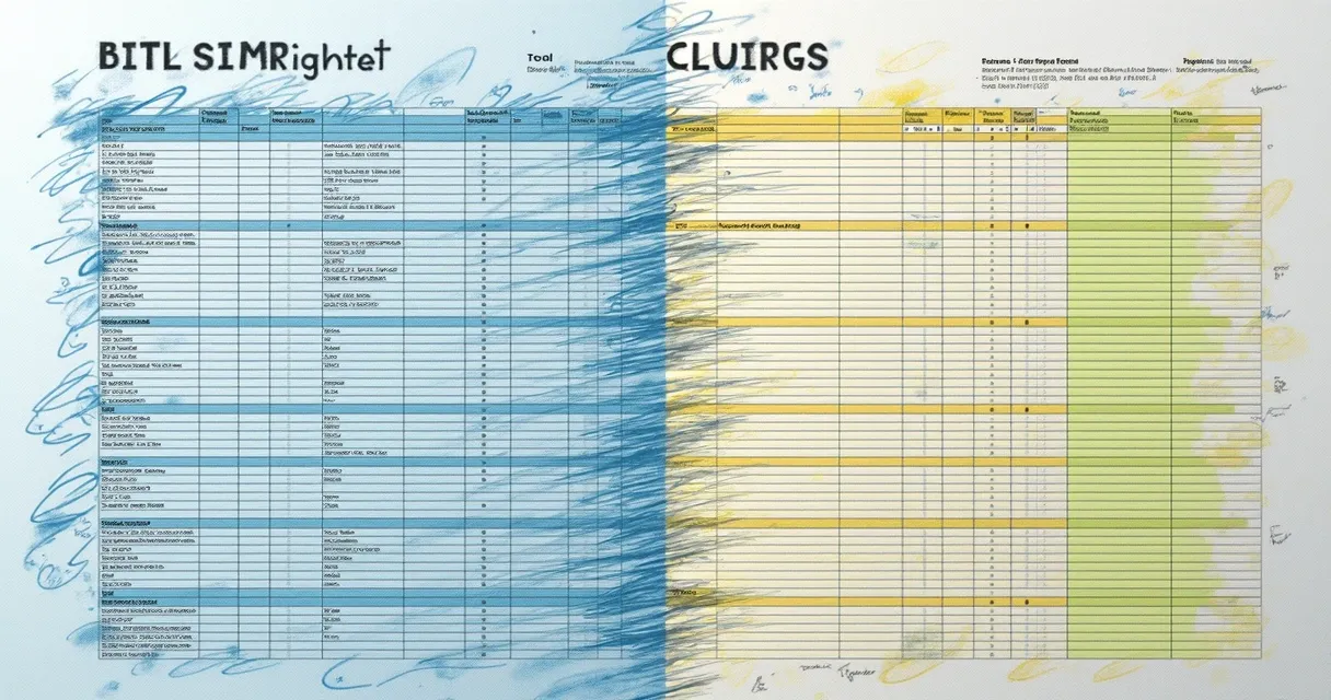 Metade de uma planilha com dados bagunçados e metade com dados organizados