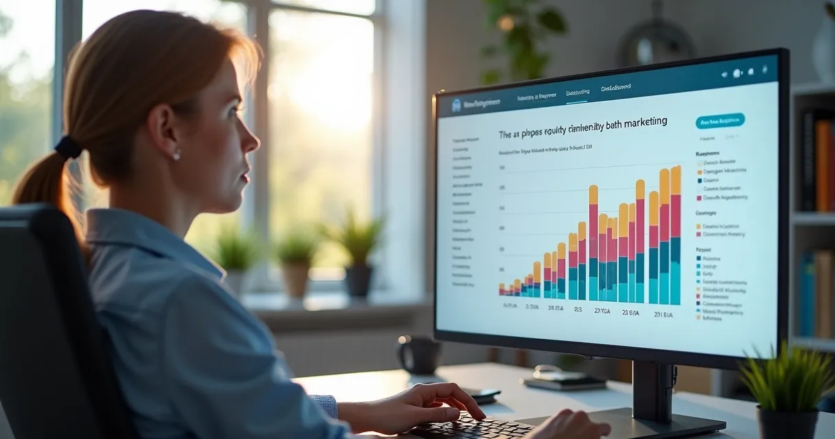 Dashboard de marketing educacional exibindo CPL e CPA