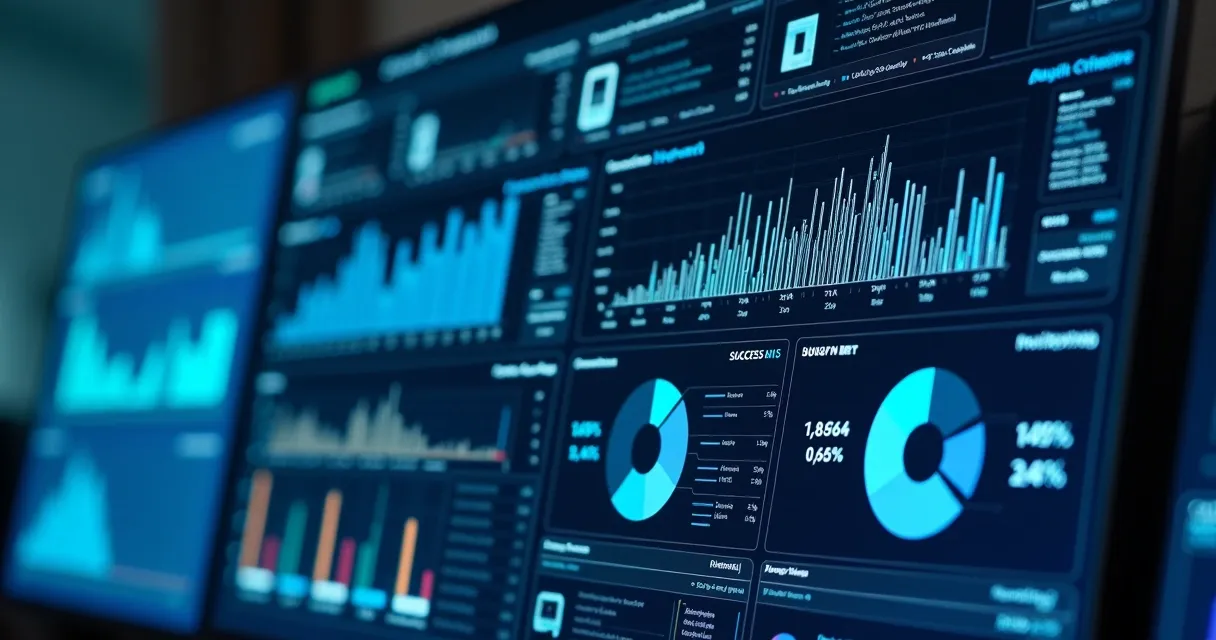Indicadores e métricas de enriquecimento de dados em um dashboard digital 