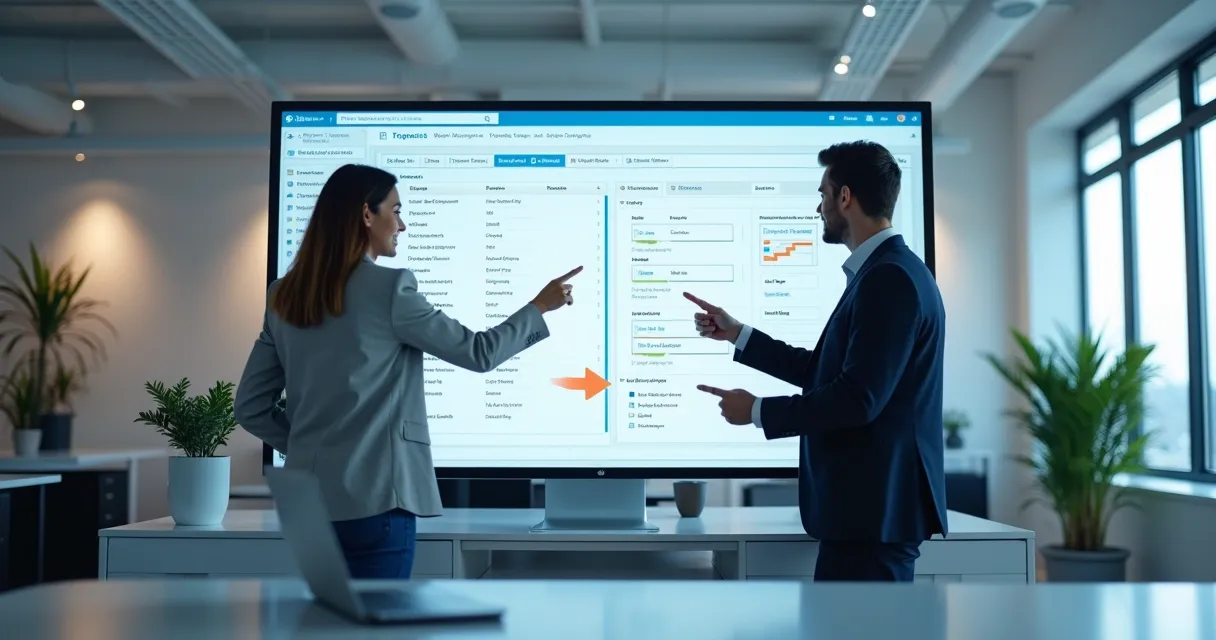 Tela de integração entre pré-venda e CRM