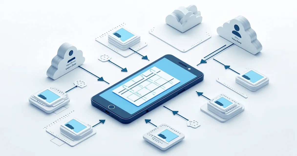 Diagrama simplificado do processo de enriquecimento de dados pelo celular
