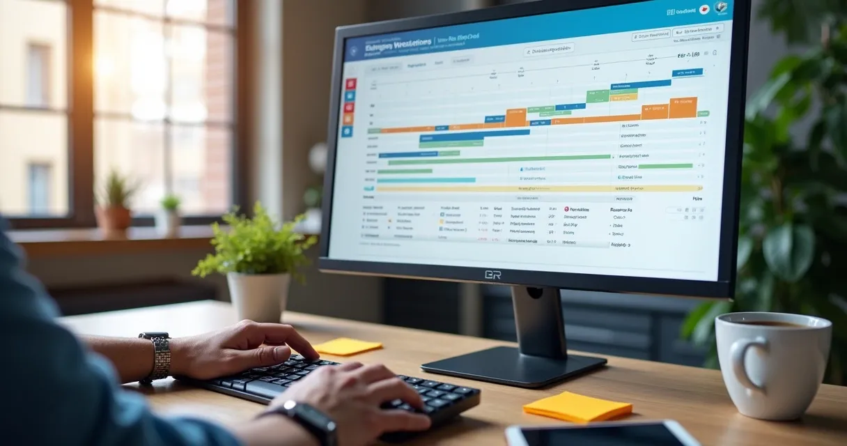 Monitoramento visual de pipeline de vendas em tela de CRM 