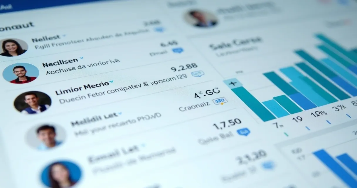 Dashboard gráfico com informações de um telefone