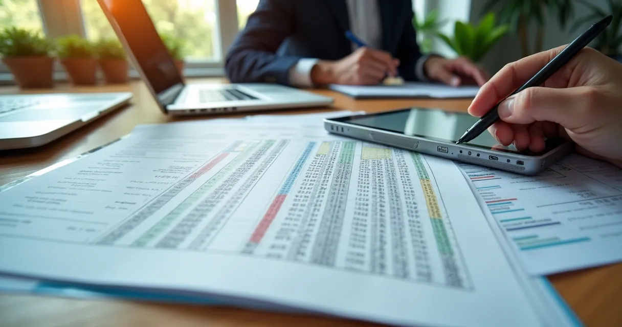 Planilhas digitais com informação de leads enriquecidas e destacadas