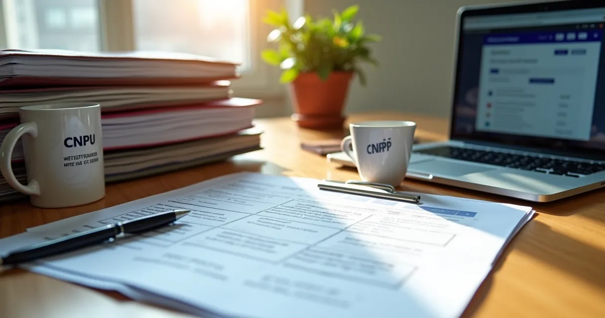 Documentos organizados para registro de empresa