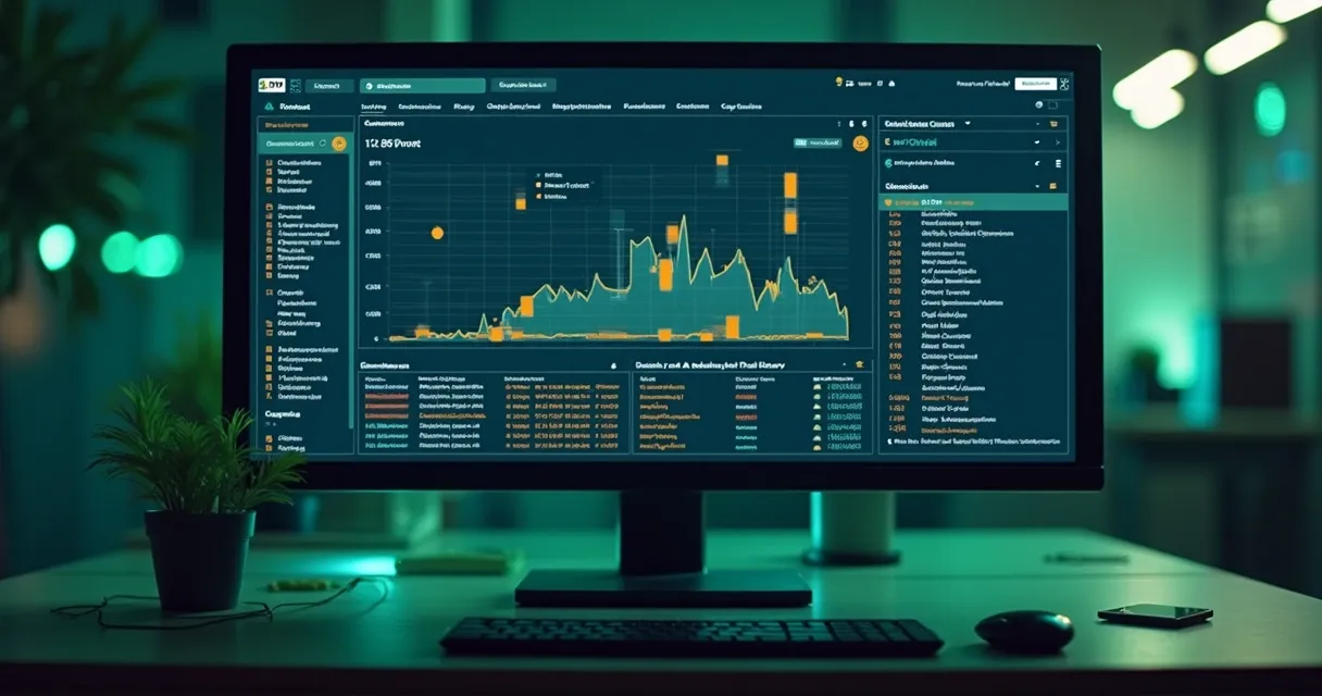 Dashboard de CRM mostrando integração por API para atualização automática de dados por CPF