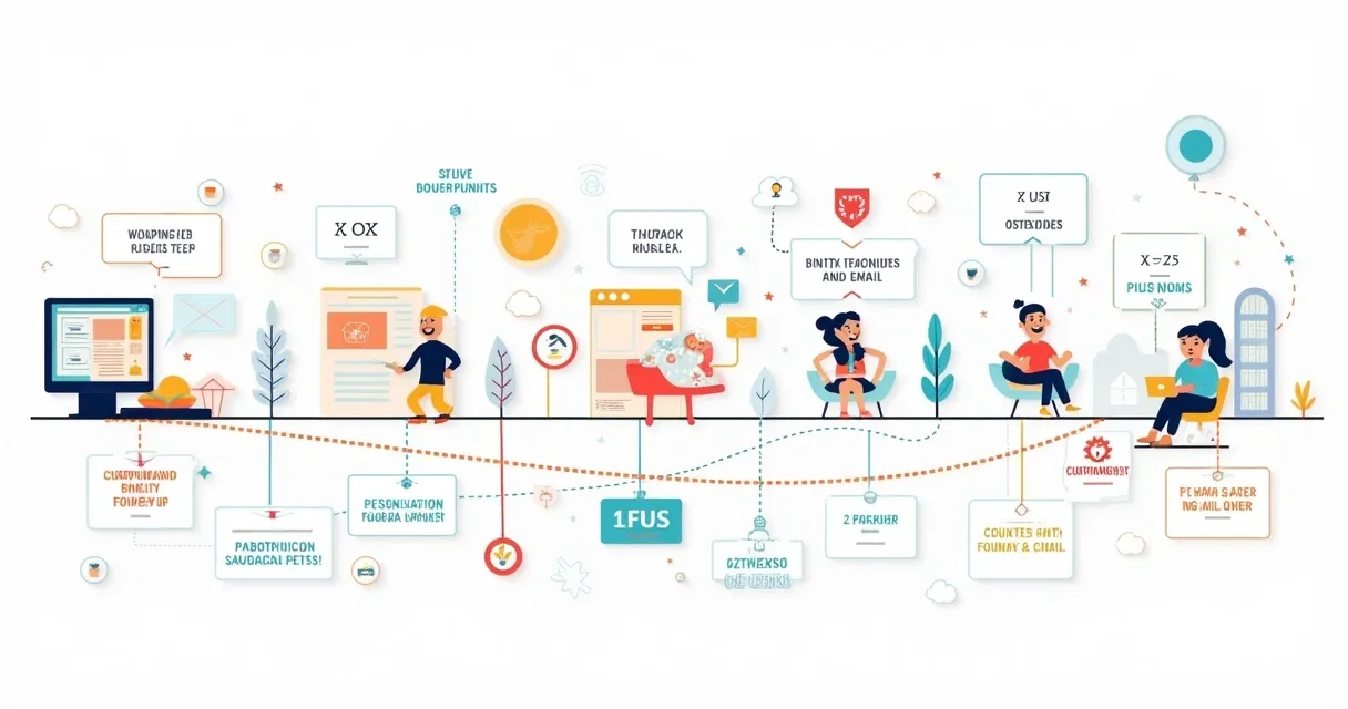 Exemplo de jornada personalizada para lead B2C