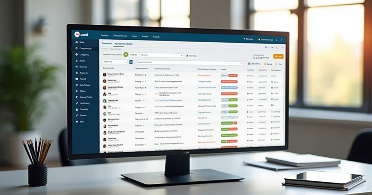 Filtros de segmentação aplicados em lista de mailing corporativo