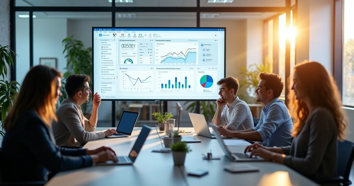 Painel com integrações de dados entre CRM, ferramenta de enriquecimento de leads e automação. 